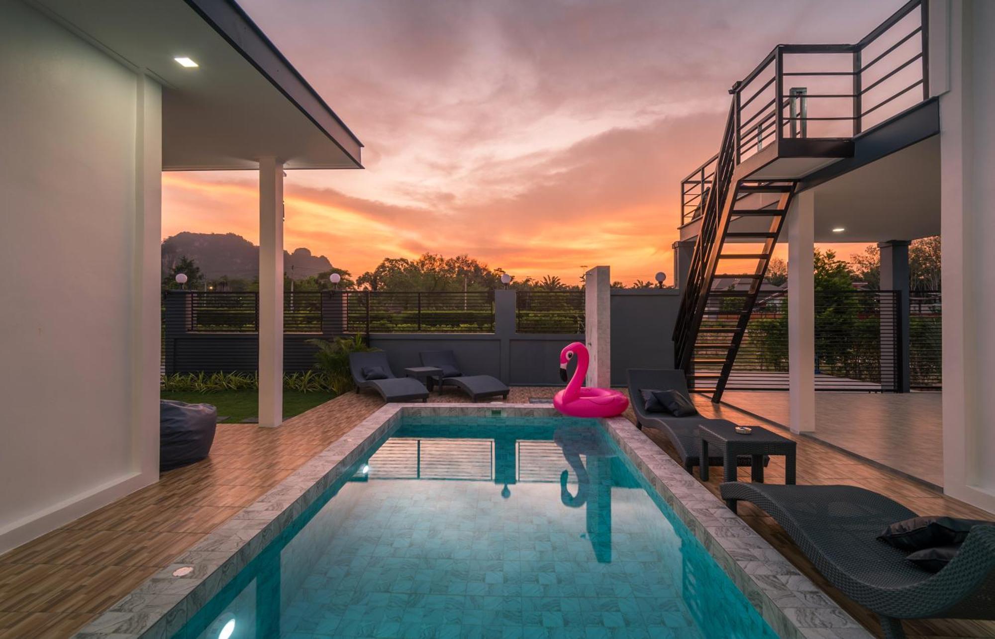 Lark Pool Villa Aonang Krabi Ao Nang 外观 照片