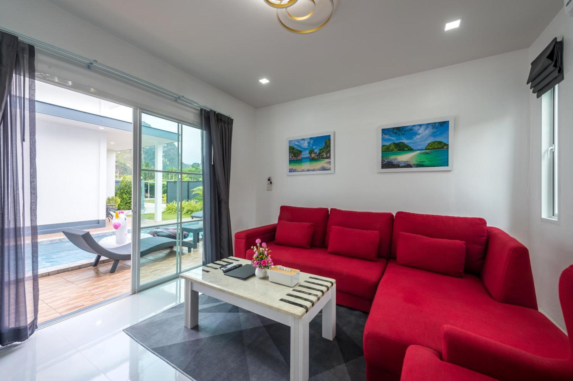 Lark Pool Villa Aonang Krabi Ao Nang 外观 照片